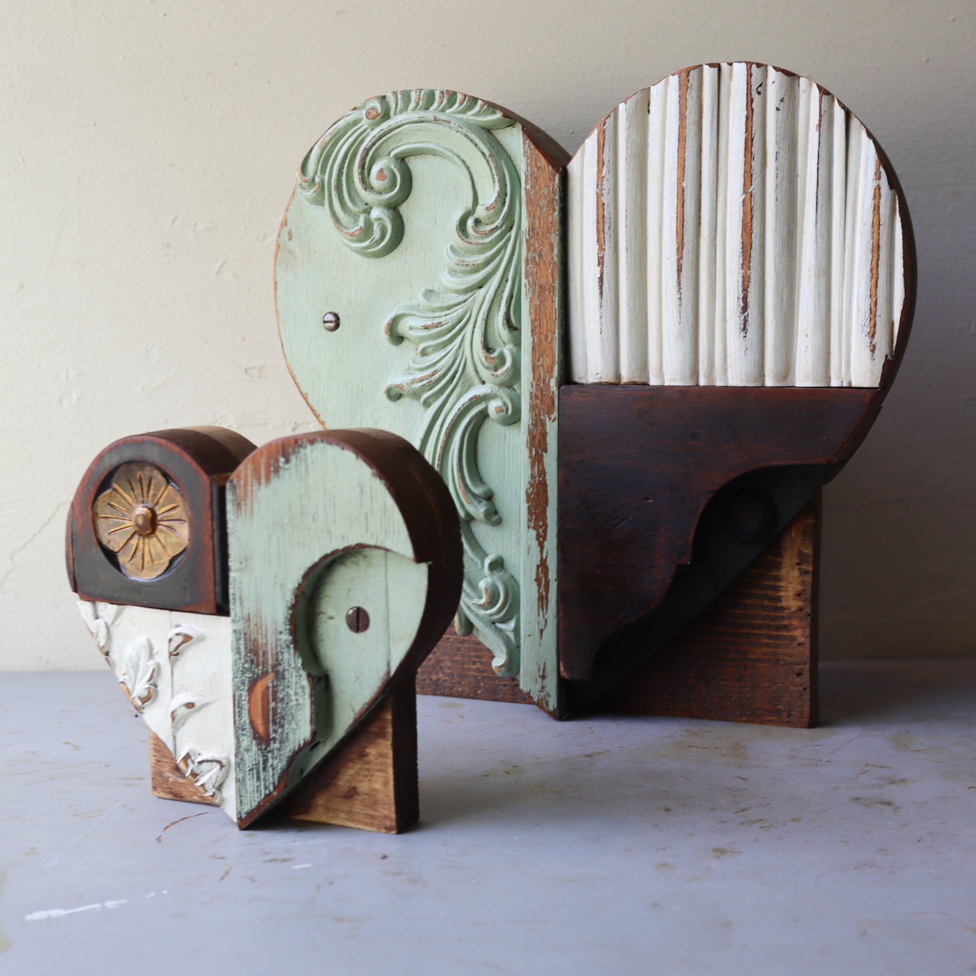 Reclaimed Wooden Letters